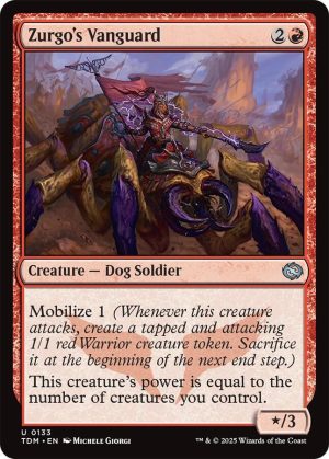 Zurgo's Vanguard 133 Tarkir: Dragonstorm Magic: The Gathering